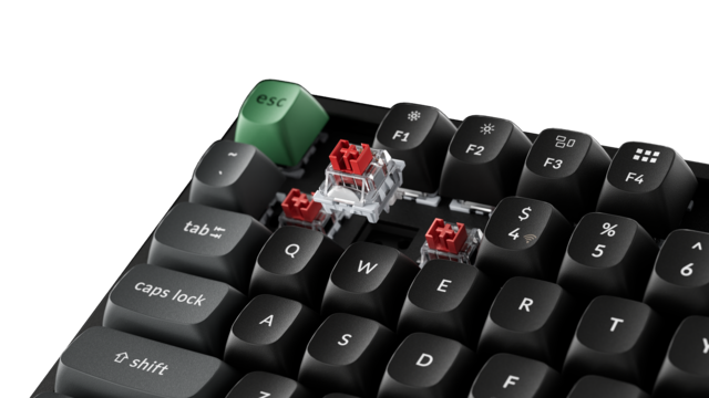 Interruptores y teclas del Keychron K8 Ultra