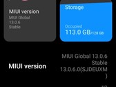 Detalles de MIUI 13.0.6 en el Xiaomi Mi 10T Pro (Fuente: propia)