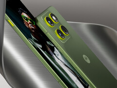 El Motorola Edge 70 en uno de sus tres rumoreados colores de lanzamiento. (Fuente de la imagen: vía Evan Blass)