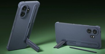 El lápiz óptico T-pen opcional viene con una funda de soporte.