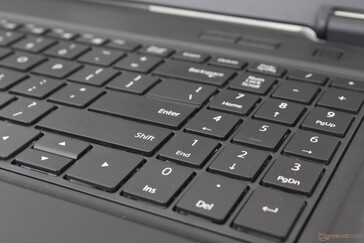 Las teclas del Numpad son más esponjosas que las principales teclas QWERTY
