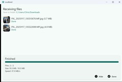 Fotos enviadas - todo hecho