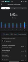 Amazfit Active2 Sueño