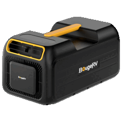 El aire acondicionado portátil BougeRV 3500BTU puede enfriar espacios de hasta 5,9 m² (Fuente de la imagen: BougeRV)