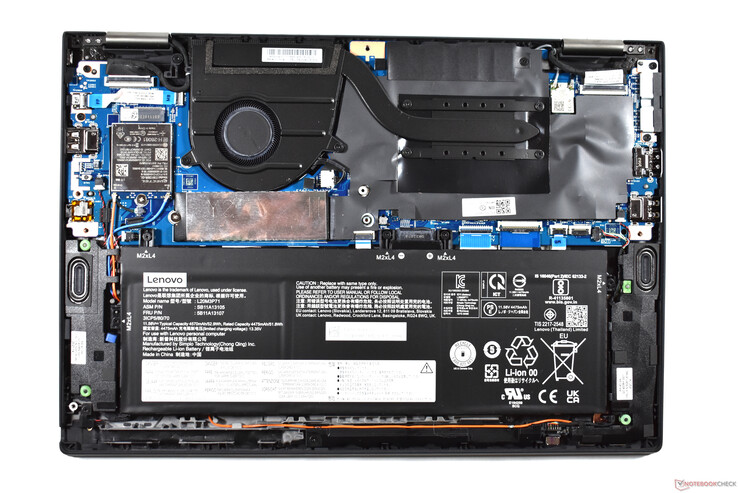 Lenovo ThinkPad X13 Yoga Gen 2: Vista del interior