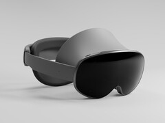 Render oficial de los auriculares Samsung Android XR con nombre en clave Project Moohan. (Fuente de la imagen: Samsung)