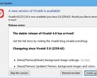 Vivaldi 4.0 ya está disponible con las principales características de la beta: Correo electrónico, calendario, lector de feeds (Fuente: propia)