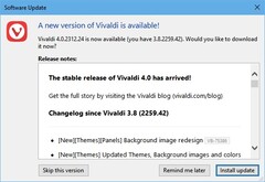 Vivaldi 4.0 ya está disponible con las principales características de la beta: Correo electrónico, calendario, lector de feeds (Fuente: propia)