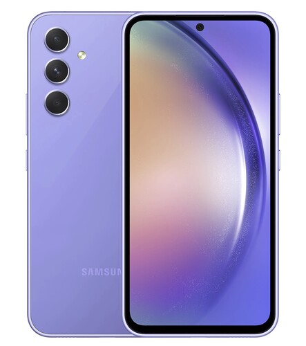 Al igual que los teléfonos Pixel de Google, el Galaxy A54 también viene en unos bonitos tonos pastel. (Fuente de la imagen: Samsung)