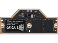 La mitad del tamaño de un SODIMM normal. (Fuente de la imagen: Crucial)