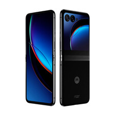 El Razr 50 Ultra se parece muchísimo a su predecesor, en la imagen. (Fuente de la imagen: Motorola)