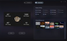 Acemagic M2A - Control de la pantalla