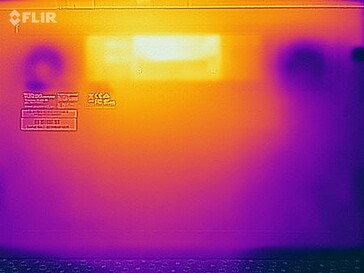 Prueba de esfuerzo de temperaturas superficiales (abajo)