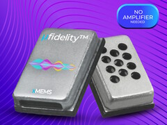 El módulo de tweeter MEMS Lassen totalmente de silicio de xMEMS reproduce el sonido con mayor detalle y mejor claridad que los transductores de cono. (Fuente de la imagen: xMEMS)