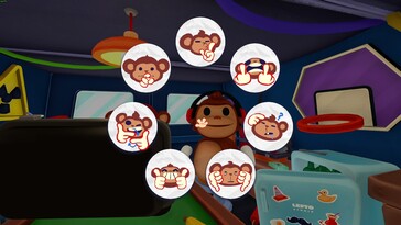 En la imagen: una captura de pantalla del juego BOMBANANA!.