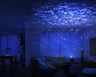 El proyector de luz estelar Ocean Wave de Govee (en la imagen) saldrá a la venta en septiembre de 2025. (Fuente de la imagen: Govee)