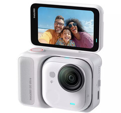 La Insta360 Go Ultra en uno de sus dos aparentes colores de lanzamiento. (Fuente de la imagen: Insta360 vía Roland Quandt &amp;amp; WinFuture)