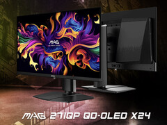El MAG 271QP X24 es otro monitor para juegos de 1440p y 240 Hz de MSI. (Fuente de la imagen: MSI)
