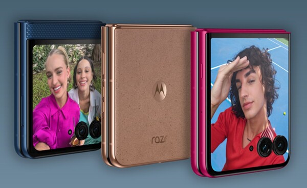 El Motorola Razr+ 2025 estará disponible en tres colores. (Fuente de la imagen: Motorola)