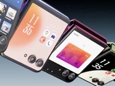 El Motorola Razr 50 Ultra incorpora una enorme pantalla secundaria de 4 pulgadas. (Imagen: Motorola)
