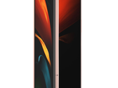 El Samsung Galaxy Z Fold2 5G tiene una figura fina y es impresionantemente flexible gracias a su nueva bisagra. (Fuente de la imagen: Samsung)