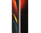 El Samsung Galaxy Z Fold2 5G tiene una figura fina y es impresionantemente flexible gracias a su nueva bisagra. (Fuente de la imagen: Samsung)