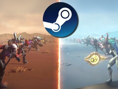 Warborne: Above Ashes prescinde de los largos grinds y en su lugar se basa en batallas masivas y un reinicio mensual. (Fuente de la imagen: Steam)