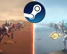 Warborne: Above Ashes prescinde de los largos grinds y en su lugar se basa en batallas masivas y un reinicio mensual. (Fuente de la imagen: Steam)