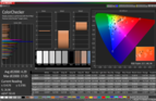 CalMAN: Colorchecker - calibrado (mejoras notables sólo con valores blancos)