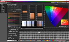 ColorChecker antes de la calibración