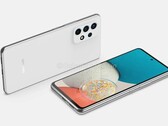 Un render de "Galaxy A53". (Fuente: OnLeaks)