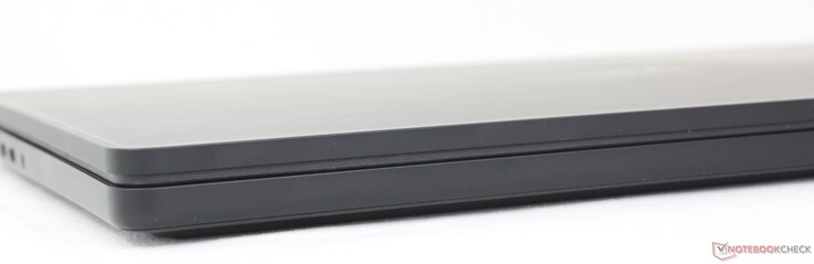 Frontal: Sin puertos