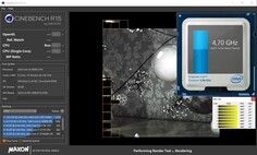 Cinebench R15 multi-core renderizado