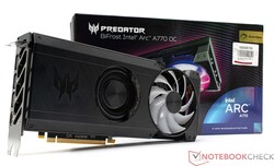 Acer Predator BiFrost Arc A770 OC con 16 GB de VRAM en nuestra prueba