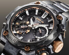 El Casio G-Shock MRG-B2000JS-1AJR (en la imagen) cuenta con una correa y un bisel tratados con un revestimiento de carbono tipo diamante (DLC). (Fuente de la imagen: Casio)