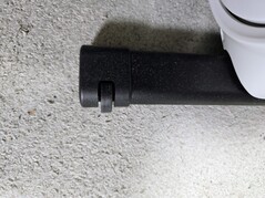 El mini entrenador es fácil de maniobrar gracias a los rodillos del travesaño