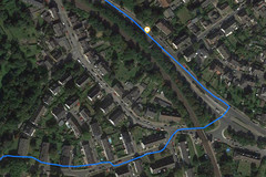 GPS Garmin Edge 500: intersection