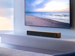 La barra de sonido TH-WD05 de JVC Kenwood ofrece un sonido envolvente y diálogos nítidos con altavoces de conos de madera. (Fuente de la imagen: JVC Kenwood)