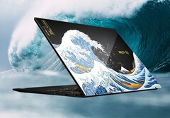 MSI coloca una famosa obra de arte en el Prestige 13 AI+ Evo (Fuente de la imagen: MSI, editado)