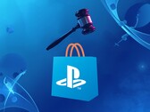 El logotipo de PlayStation Store aparece bajo el mazo