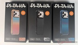 Diversos diseños del mojón del Pitaka