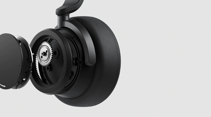 A look at the dial mechanism in the Surface Headphones 2. (Image source: Microsoft)