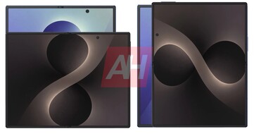 La amplia Galaxy Z Fold 8 junto a la supuesta Galaxy Z Fold 8 Ultra.