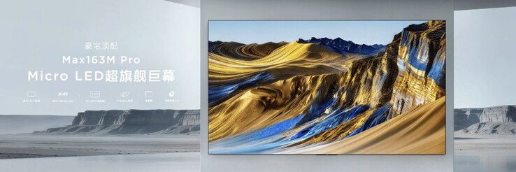 El televisor Micro LED de 163