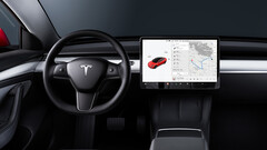 El sistema de infoentretenimiento de Tesla tendrá acceso a un punto de acceso Wi-fi (imagen: Tesla)