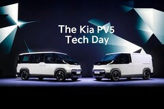 El evento Kia PV5 Tech Day (Fuente de la imagen: Kia)