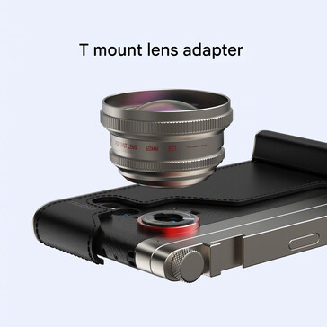 El adaptador del objetivo (Fuente de la imagen: Nubia - machine translated)