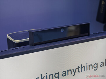 La cámara retráctil del ExpertCenter P600 AiO (Fuente de la imagen: Notebookcheck)