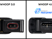 Una batería portátil con la antigua tecnología de carga NFC (izquierda) frente a una con el nuevo sistema de NuCurrent. (Fuente: NuCurrent)