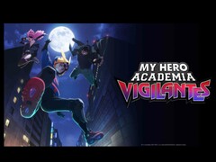 Tarjeta de título de My Hero Academia: Vigilantes, en la que aparecen The Crawler, Pop Step y Knuckleduster. (Fuente de la imagen: Bones Film)